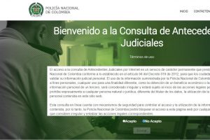Consultar Certificado Antecedentes Judiciales de la Policía de Colombia